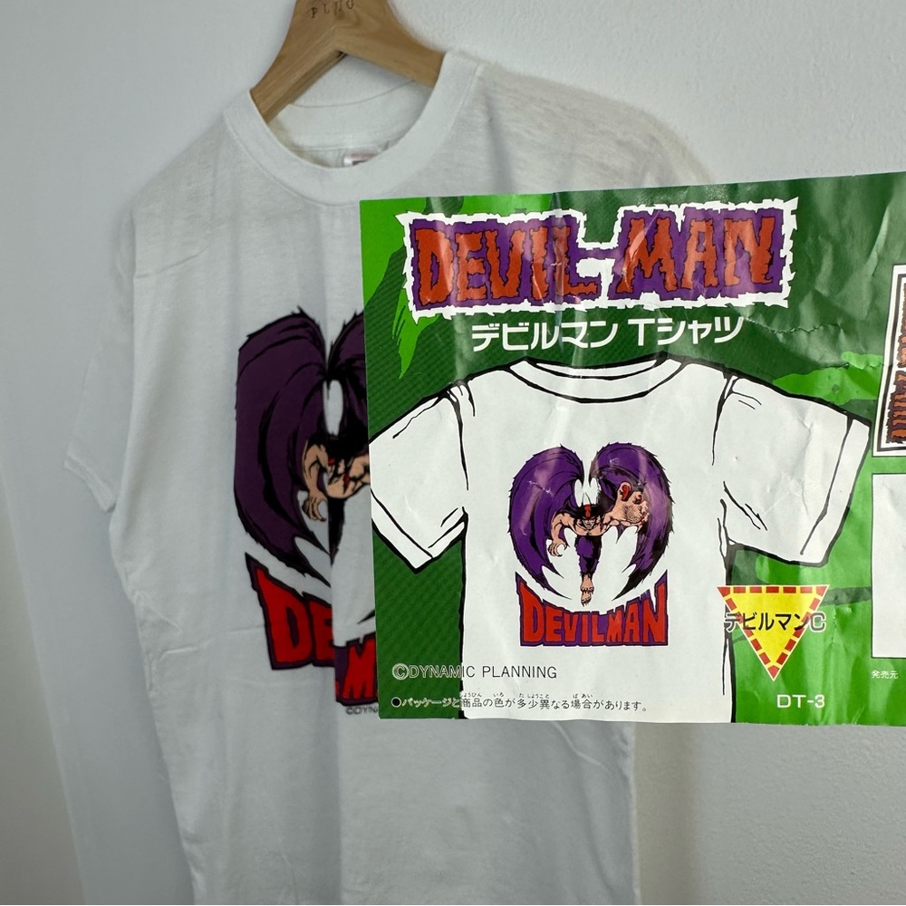 Vintage Devilman Anime T Shirt Large Banpresto